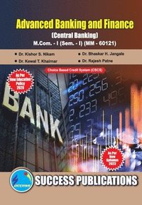 bokomslag Central Banking, First Year, M.Com, Sem-I-English