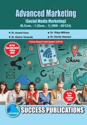 bokomslag Social Media Marketing,First Year ,M.Com,Sem-I-English