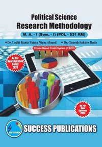 bokomslag Research Methodology, First Year, M.A, Sem-I-English