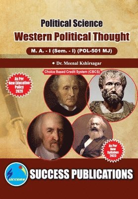 bokomslag Western Political Thought,First Year ,M.A,Sem-I-English