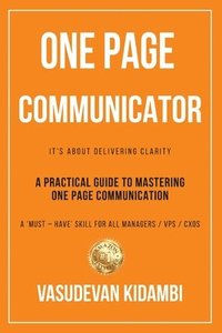 bokomslag One Page Communicator