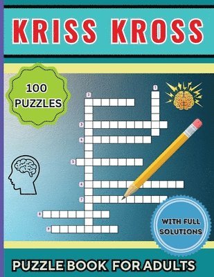 Kriss Kross Puzzle Book for Adults 1