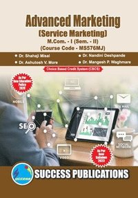 bokomslag Service Marketing, First Year, M.Com, Sem-II-English