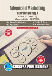 bokomslag Branding, First Year, M.Com, Sem-II-English