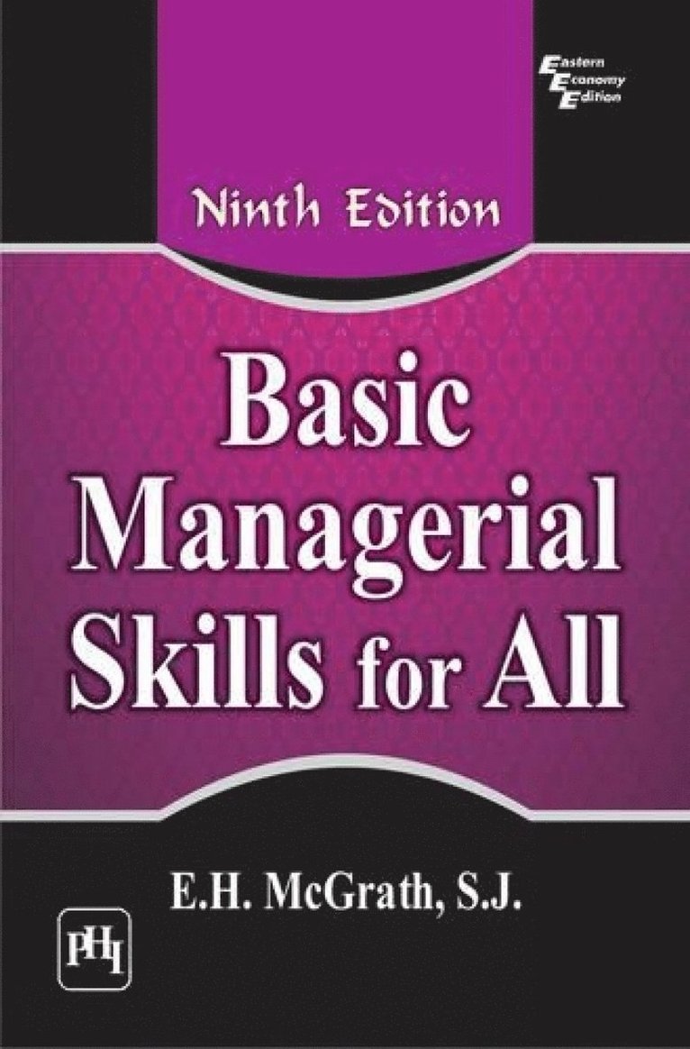 E. H. McGrath - Basic Managerial Skills for All, Häftad