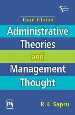 bokomslag Administrative Theories and Management Thought