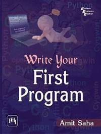 bokomslag Write Your First Program