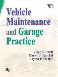 bokomslag Vehicle Maintenance and Garage Practice