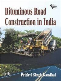 bokomslag Bituminous Road Construction in India