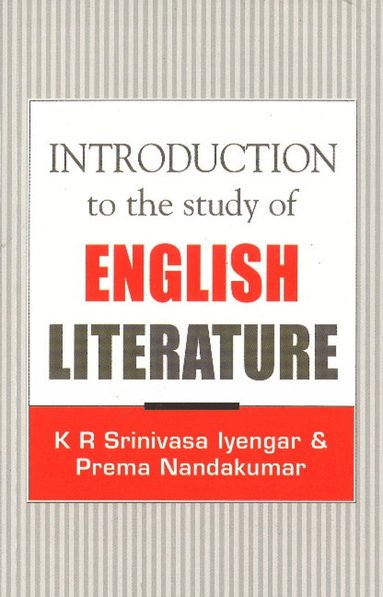 bokomslag Introduction to the Study of English Literature