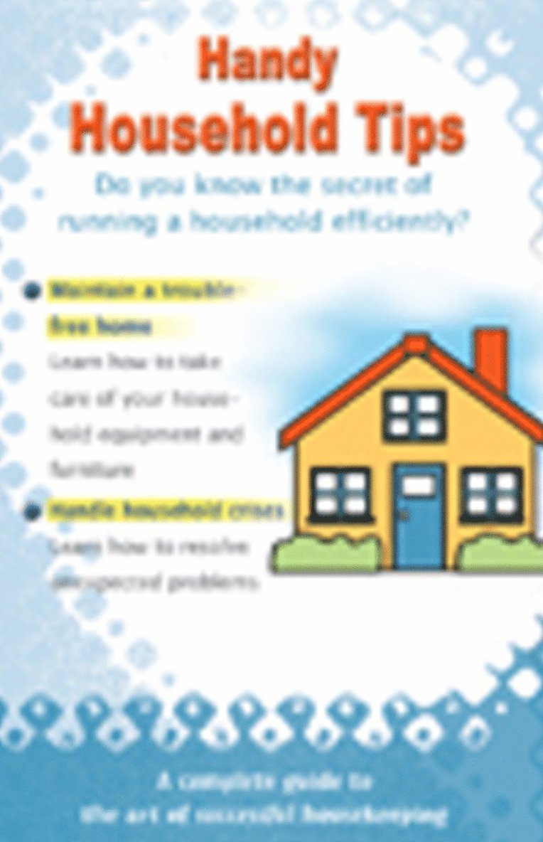 Vijaya Kumar - Handy Household Tips, Häftad