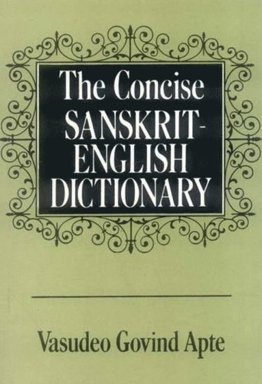 bokomslag Concise Sanskrit-English Dictionary