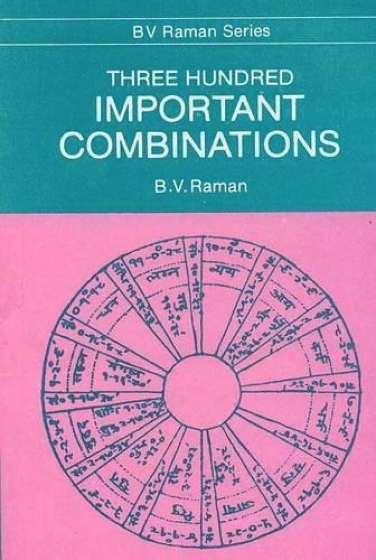 B.V. Raman, B. V. Raman - Three Hundred Important Combinations, Häftad