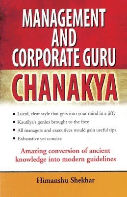 Management Guru Chanakya 1