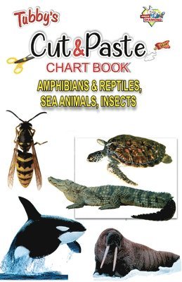 Priyanka - Tubby's Cut & Paste Chart Book Sea Animals, Häftad