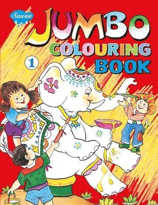 bokomslag JUMBO Colouring Book-1