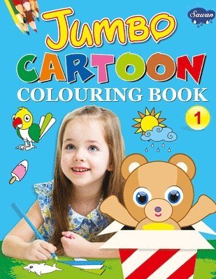 Jumbo Cartoon Colouring Book-1 1