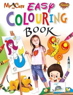 bokomslag My Cute Easy Colouring Book