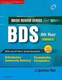 bokomslag QRS for BDS IV Year, Vol 1