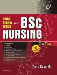 bokomslag Quick Review Series for B.Sc. Nursing: 2nd Year