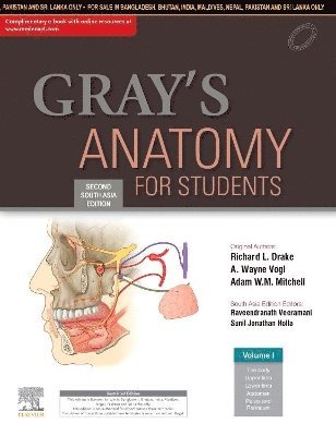 Raveendranath Veeramani, Sunil Jonathan Holla - Grays Anatomy For Students-Second South Asia Edition, Häftad
