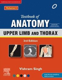 bokomslag Textbook of Anatomy: Upper Limb and Thorax, Vol 1, 3rd Updated Edition