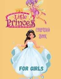 bokomslag Little Princess Coloring Book for Girls
