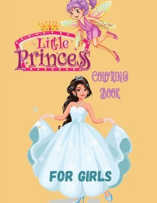 bokomslag Little Princess Coloring Book for Girls