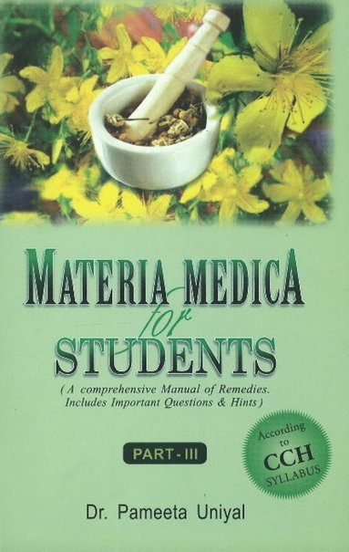 bokomslag Materia Medica for Students