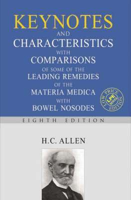H. C. Allen - Allen's Keynotes and Characteristics with Comparisons, Häftad