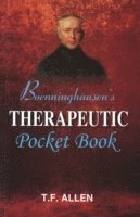 bokomslag Boenninghausen's Therapeutic Pocket Book