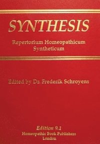 bokomslag Synthesis Repertorium Homeopathicum Syntheticum Edition 9.1