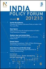 India Policy Forum 2012-13