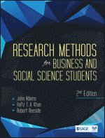 Research Methods for Business and Social Science Students