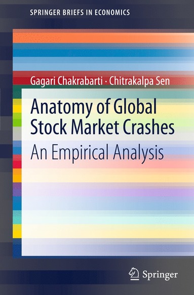 bokomslag Anatomy of Global Stock Market Crashes