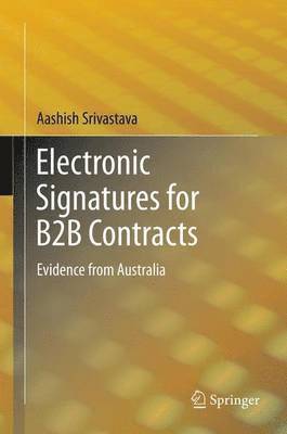 bokomslag Electronic Signatures for B2B Contracts