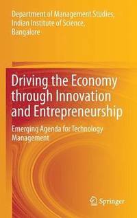 bokomslag Driving the Economy through Innovation and Entrepreneurship