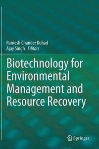 bokomslag Biotechnology for Environmental Management and  Resource Recovery
