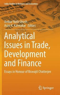 bokomslag Analytical Issues in Trade, Development and Finance