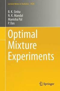bokomslag Optimal Mixture Experiments