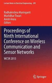 bokomslag Proceedings of Ninth International Conference on Wireless Communication and Sensor Networks