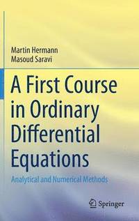 bokomslag A First Course in Ordinary Differential Equations