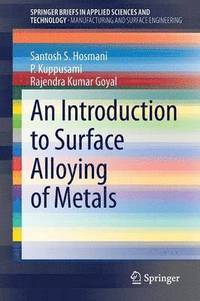 bokomslag An Introduction to Surface Alloying of Metals
