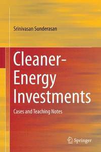 bokomslag Cleaner-Energy Investments