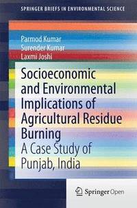 bokomslag Socioeconomic and Environmental Implications of Agricultural Residue Burning