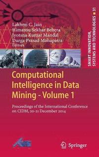 bokomslag Computational Intelligence in Data Mining - Volume 1