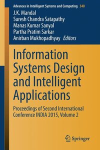 bokomslag Information Systems Design and Intelligent Applications
