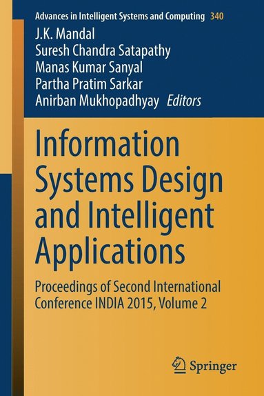 bokomslag Information Systems Design and Intelligent Applications