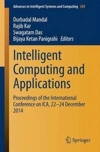 bokomslag Intelligent Computing and Applications