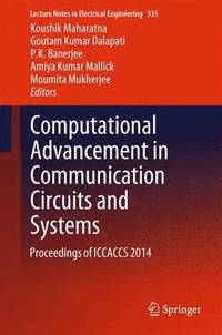 bokomslag Computational Advancement in Communication Circuits and Systems